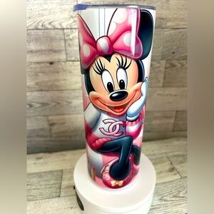 Minnie Designer Inspired 20oz Stainless  Steel Tumbler